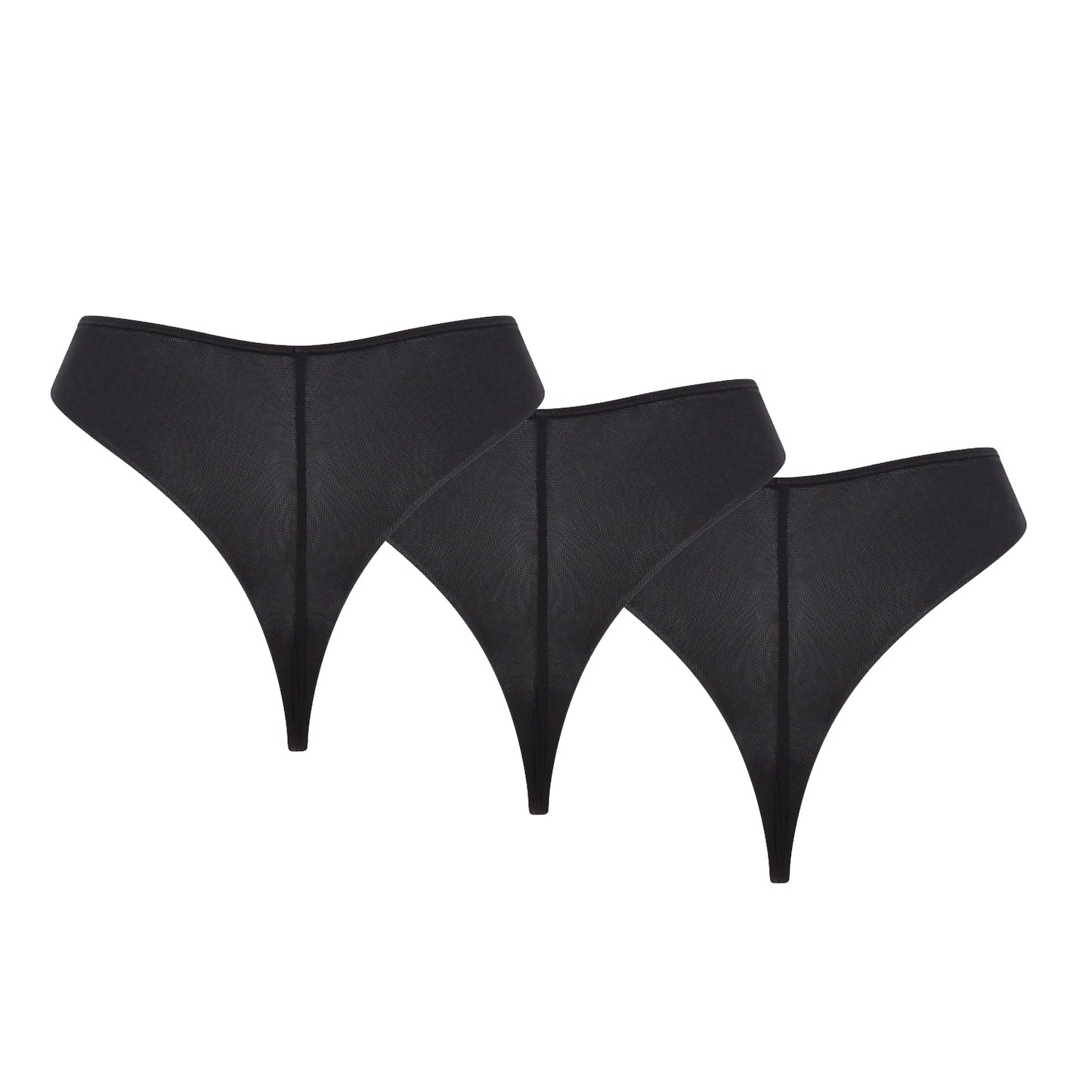 High-rise Brazilian Brief - set of three